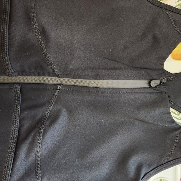 Torrid Active Low Impact Wireless Zip Front Sports Bra Activewear Black Size 1X - Picture 6 of 6